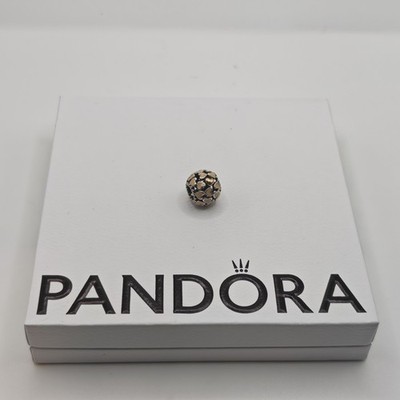 Pandora Gold Two Tone Abundance Of Love Heart Charm ALE 925 791283EN40 Genuine