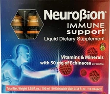 NEUROBION - IMMUNE SUPPORT - LIQUID DIETARY SUPPLEMENT - 10 VIALS