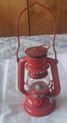 Vintage Red Miniature Kerosene Lamp 7 1/2" Tall — photo 1