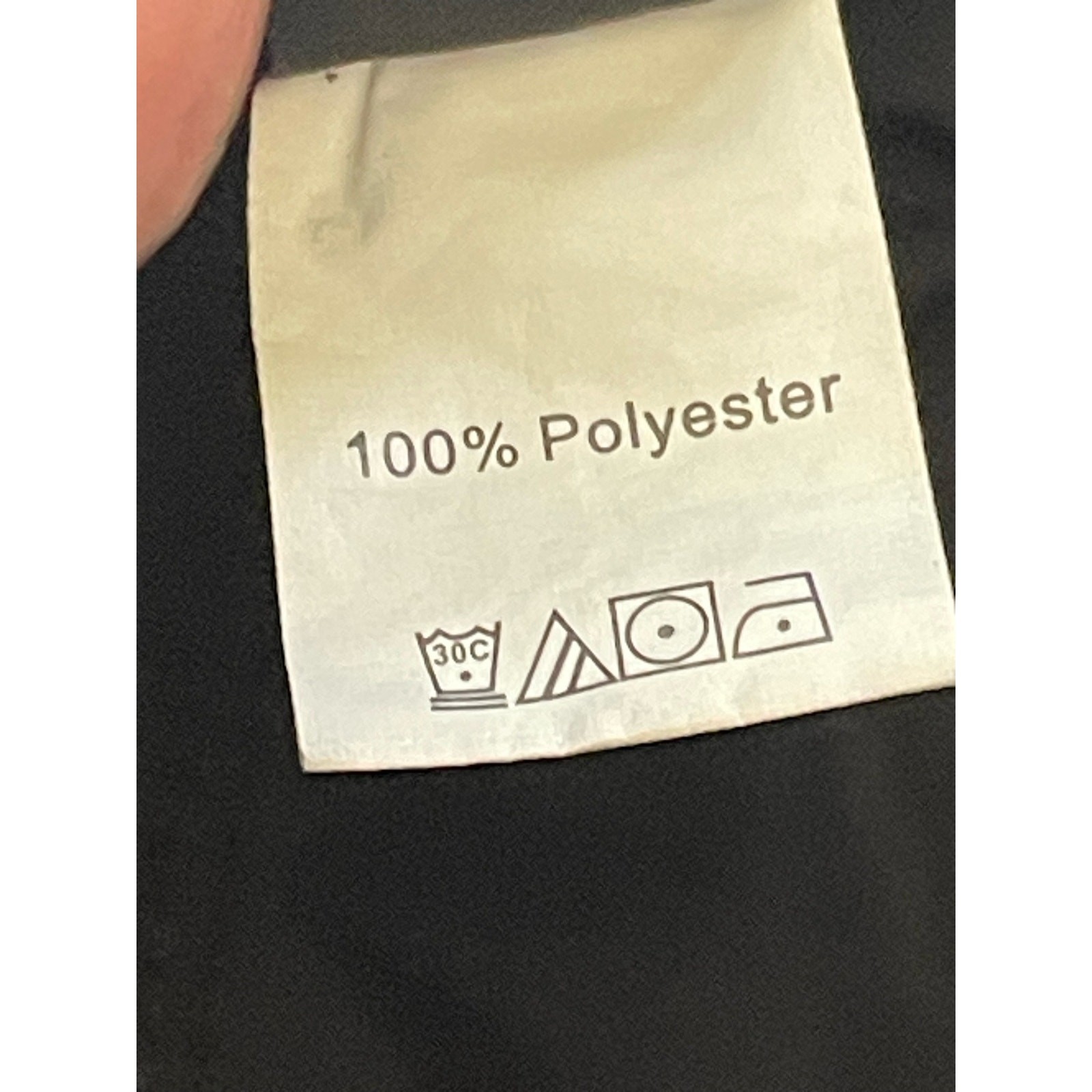 Romwe Shorts Black Drawstring Polyester Embroider… - image 7