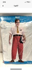Men  s Nerd 4.0 Costume One Size