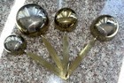 Vintage Solid Brass Measuring Cup Set!!!  — photo 5