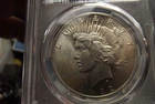 1922-P  Silver Peace Dollar   PCGS MS62 Nice luster and looks Better