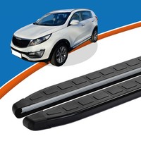 Trittbretter Passend FüR Kia Sportage Ab Baujahr 2015 - 2021 Dolu Schwarz Mit Mi