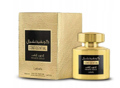 PRODUKT LATTAFA CONFIDENTIAL PRIVATE GOLD 100ML EDP