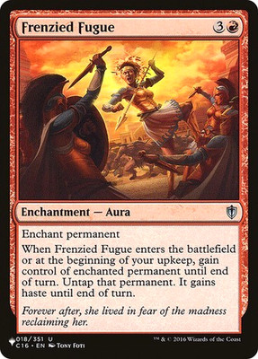 MTG - Frenzied Fugue - The List - Magic the Gathering