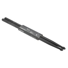 Nylon Drumstick 5A Plastic Anti Slip Handle Drum Stick for Drums Black