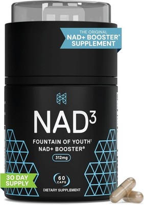 HPN NAD+ Booster (NAD3)   Anti-Aging, Longevity & Cellular Health Supplement