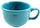 Fiesta~PEACOCK BLUE~Homer Laughlin~POTTERY~Jumbo~SOUP MUG~Dinnerware~USA~EC