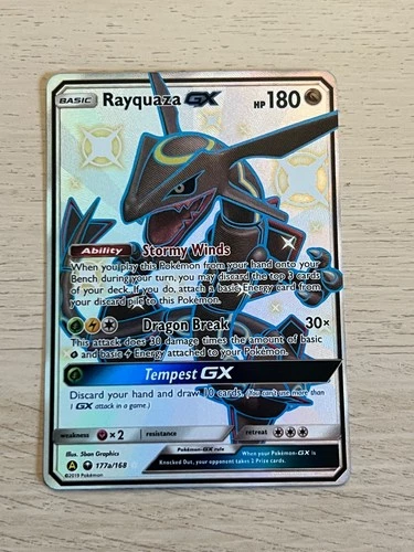 Rayquaza GX 177A/168 Alternate Art Holo