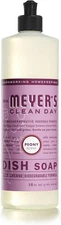 Mrs. Meyer's Clean Day Dishwashing Liquid Dish Soap, Peony Scent, 16 oz Bottle