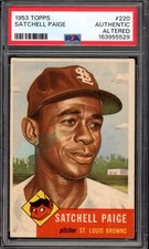 Satchel Paige Cards, Rookie Cards and Autographed Memorabilia Guide 10