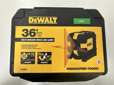 DeWalt DW08802 36ft Range Self-leveling Cross Line Laser Level NEW