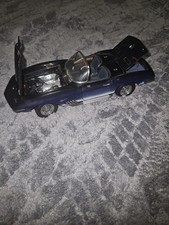 1/18 UT Models Chevrolet Corvette 1965 Mako Shark In Dark Blue Rare Model Car