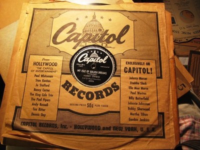 Harry Owens Royal Hawaiians Hano Hawaii/ My Isle of Golden Dreams Capitol BD 6