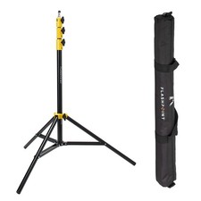 Flashpoint Pro Heavy-Duty Air-Cushioned Light Stand Yellow, 7.2' 