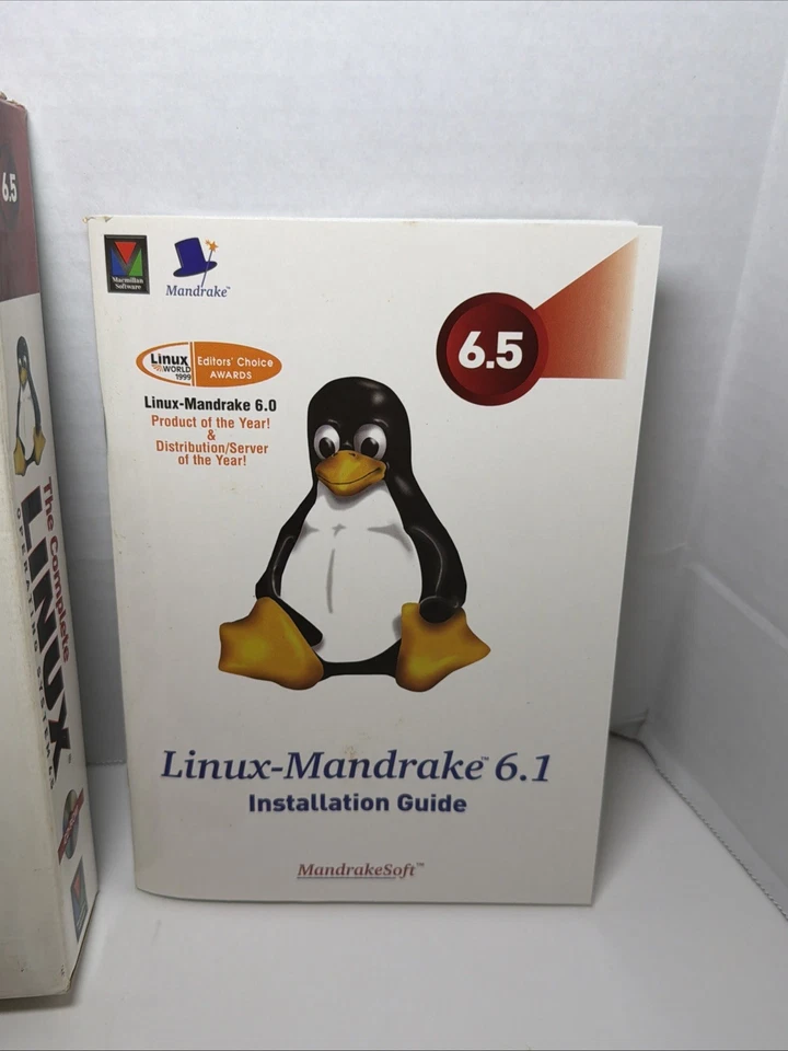 RED HAT LINUX MANDRAKE 6.5 DELUXE OPERATING SYSTEM - Used VGC! - Image 4 of 4