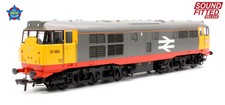 Bachmann 35-821SFX Class 31/1 Refurbished 31180 BR Railfreight (Red Stripe) Dies