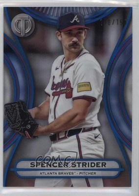2025 Topps Tribute Blue 110/150 Spencer Strider #7 1pr3