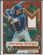 2025 DONRUSS JERSEY KINGS *BOBBY WITT JR GW JERSEY
