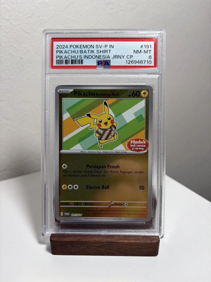 Pikachu Pokémon TCG Professional Sports Authenticator (PSA) Grade