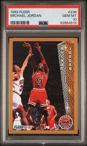 Jordan 1992 Fleer Jordan #238