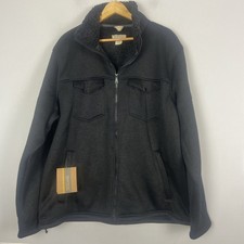 Regatta Sherpa Lined Fleece Jacket Men’s 3XL Black Pikes High Neck BNWT