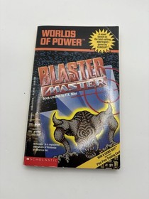 Blaster Master Worlds of Power  W/ Card Nintendo Scholastic NES Book Game