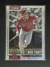 2026 Topps Series 1 Celebration Mike Trout #350 Confetti Foil Angels