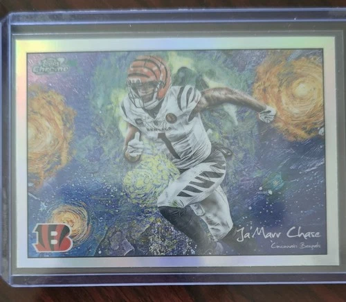 2025 Topps Chrome Cosmic Ja'Marr Chase Starry Night Insert #STN-17 Bengals