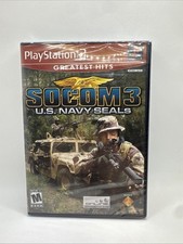 SOCOM 3 US NAVY SEALS GREATEST HITS - SONY PS2 - BRAND NEW SEALED
