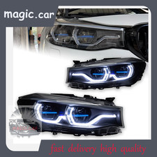 LED Headlights Assembly For BMW 4 Series F32 F36 F82 Xenon/HID Facelift L+R
