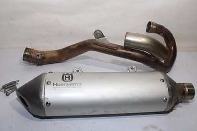 2016-2018 Husqvarna Fc350 OEM Full Exhaust System Header And Muffler