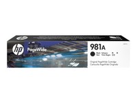 Hp 981A - J3M71A - Tinte Schwarz - FüR Pagewide Enterprise Color Mfp 586;