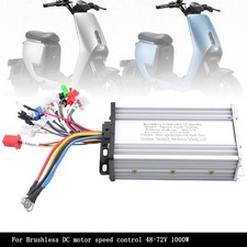 1000W Motor Speed Controller DC 48-72V For Electric E-bike Scooter Brushless