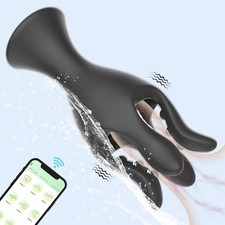 Electric Penis Trainer 10 Modes Male Penis Stretcher Enhancer Endurance Exercise