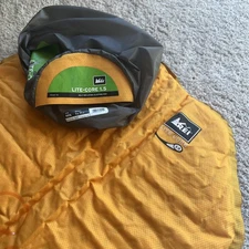 REI Lite Core  1.5, Regular Size, Air Sleeping Pad, Inflatable, Orange