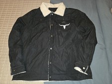 Men's Fleece-lined Jacket Winter Size Men's L Fits Like Medium