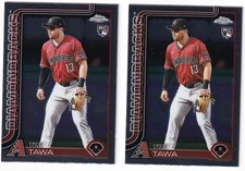 2025 Topps Chrome Update (RC) Lot - Tim Tawa - 2 Cards - FREE Shipping