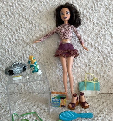  My Scene Nolee Doll Miami Getaway 2004 Doll Shoes Purse Accessories Skirt Top