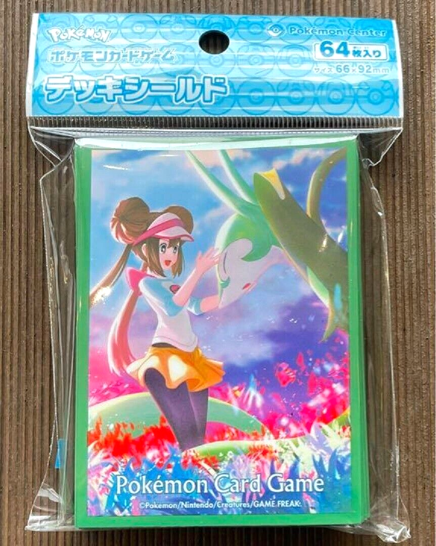 Pokemon Official Deck Shield & Case Serperior & Rosa 64