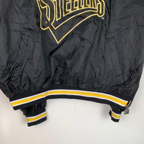 Chalk Line Pittsburgh Steelers Football Nylon V-Ausschnitt Pullover Herren Gr. XL - Bild 8 von 13