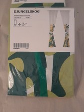 Pair Ikea Djungelskog Curtains w/Tie Back (2 ...
