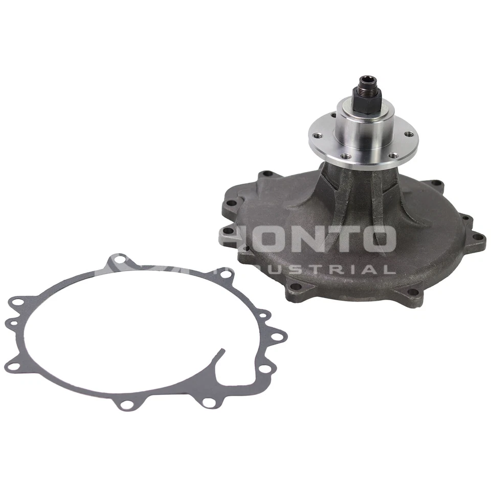 Bomba de agua con junta para motor International Harvester 1754 1854 1954 3800 Foto 2 de 4