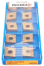 KYOCERA TJS00901 CNMG432PS CA5505 CARBIDE INSERTS (10PC_NEW)