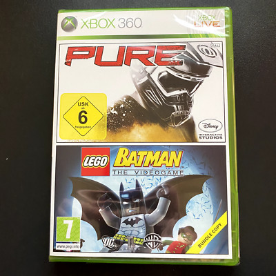 LEGO Batman und Pure (Microsoft Xbox 360) Doppelpack Neu und versiegelt