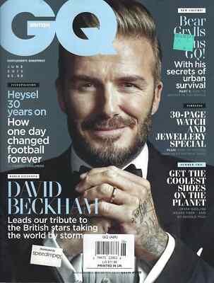 DAVID BECKHAM GQ MAGAZINE UK JUNE 2015