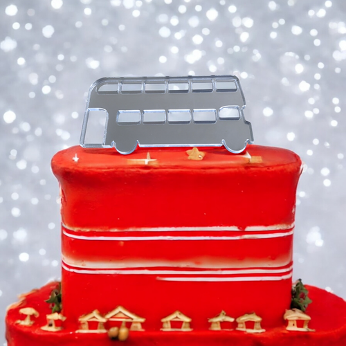Rendu 3d D'un Bus Londonien Vintage Rouge à Double étage Isolé Sur