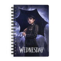 Wednesday - Wednesday Rain Notizbuch Mit 3D-Effekt