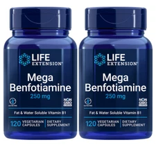 Mega Benfotiamine 250mg Life Extension 2X120 caps